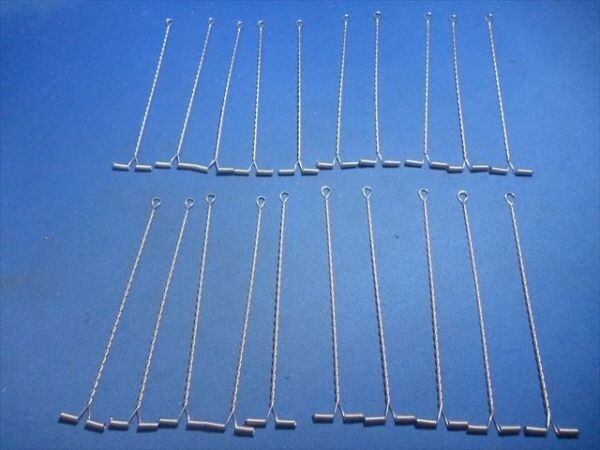 20個 12cm トンボピン ソイ、グチ、枝ハリス、多段カレイ仕掛けの自作に最適、トンボ胴突き仕掛け、アイナメ、枝ハリス、T字型2,拍卖