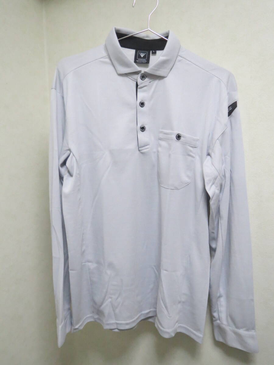 XEBEC ジーベック エコ制電 長袖ポロシャツ 6095 Lサイズ 2枚セット拍卖