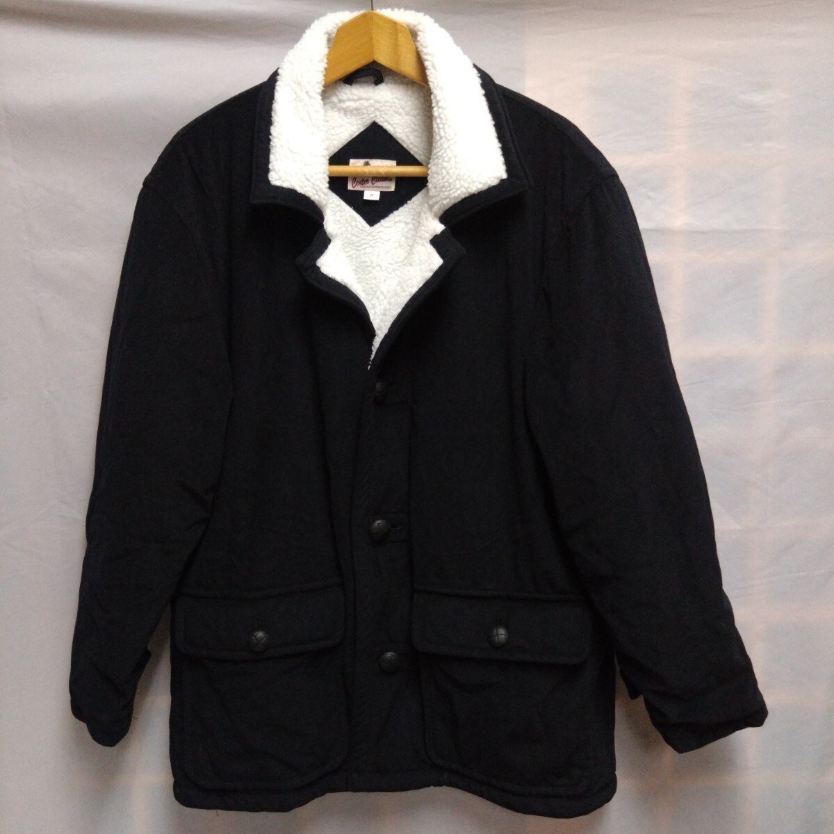 【USED品】 Center Clease 内部ボア コート Mサイズ レディースでも使えます拍卖