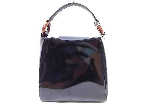 FRESCA(フレスカ) パテントレザー ハンドバッグ 846360B334-273C拍卖