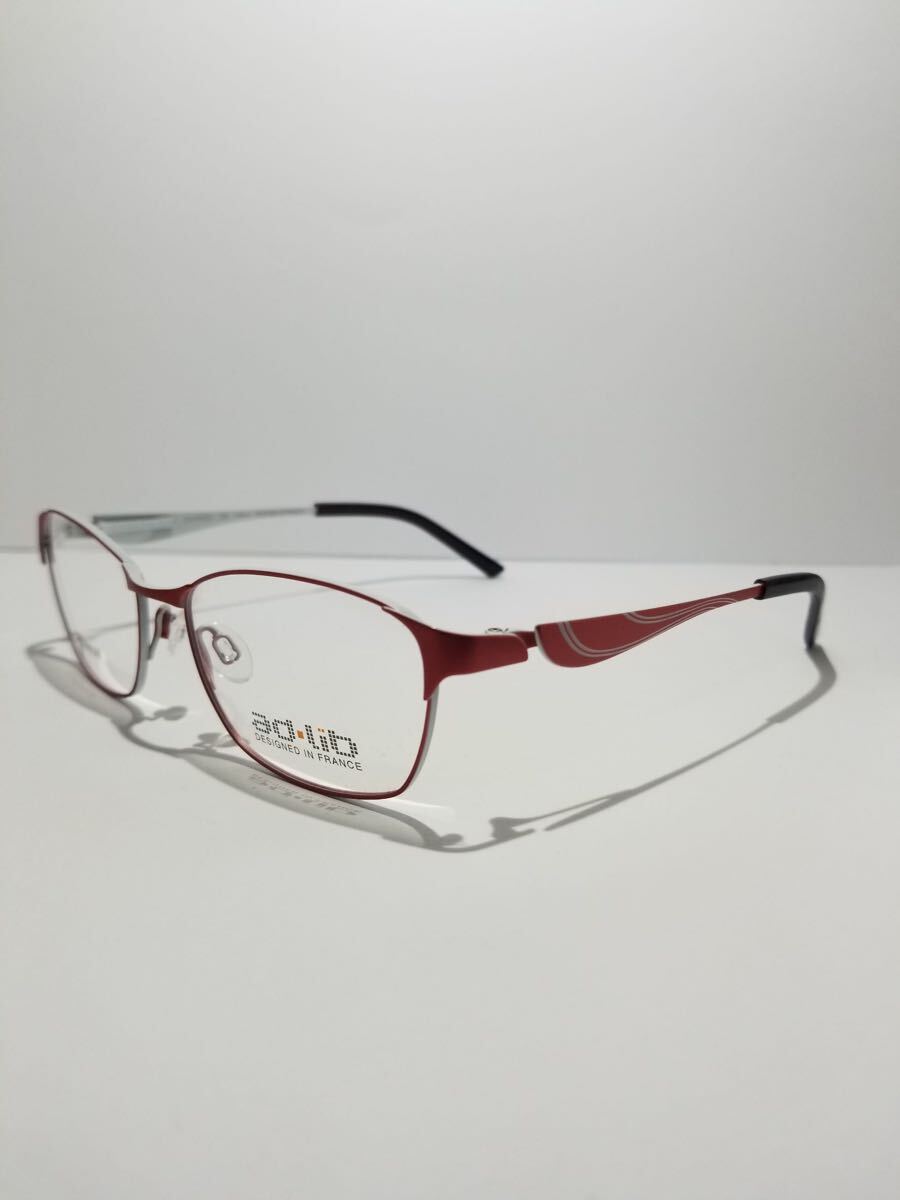 未使用 眼鏡 メガネフレーム charmant ad・lib AB3230U RE フルリム チタンフレーム 52口16-135 BM-2拍卖