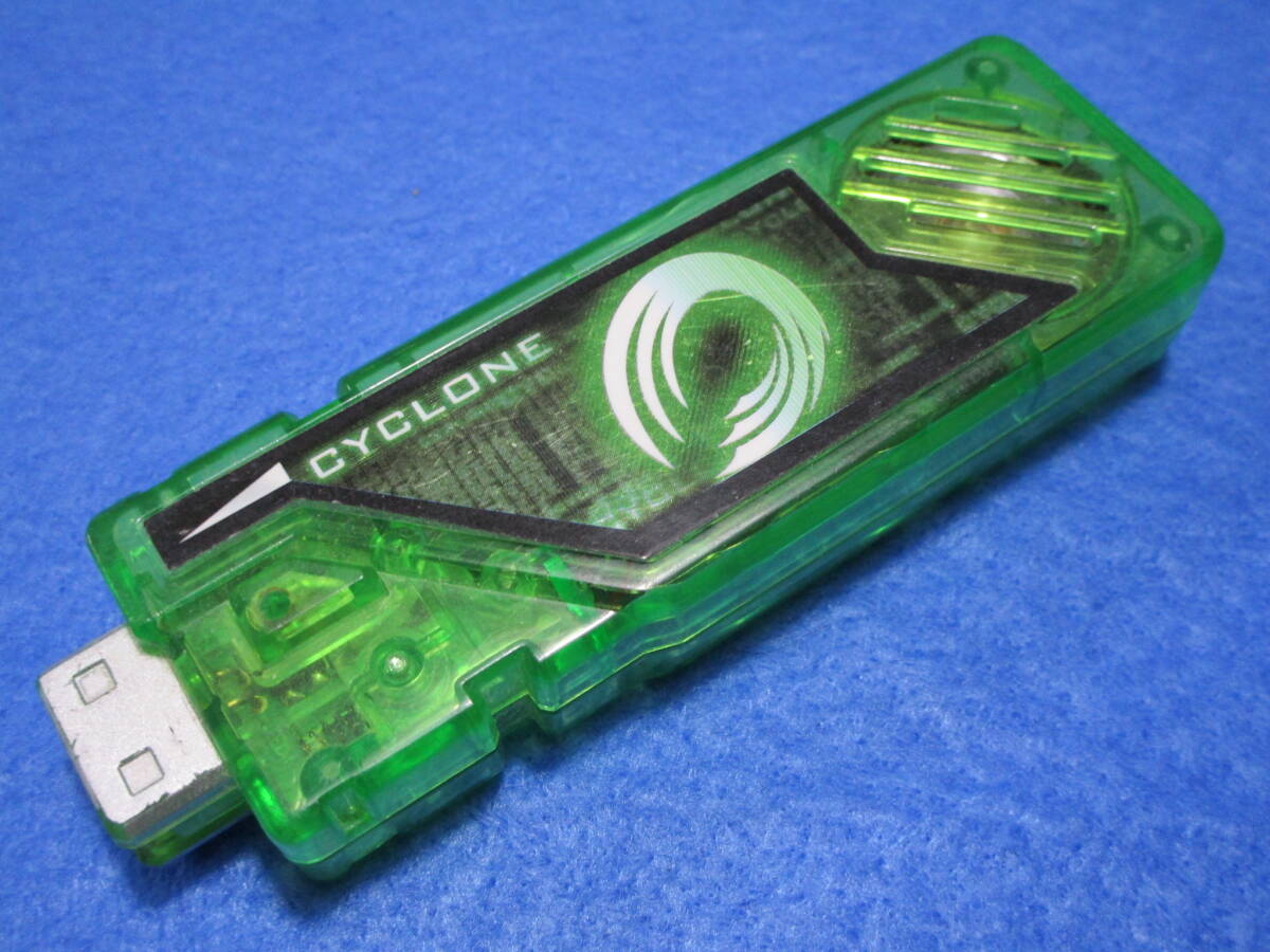 中古!即決!仮面ライダーダブル W DXガイアメモリ サイクロン サイクロンメモリ(DXダブルドライバー対応)拍卖