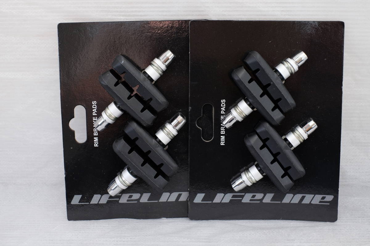 V ブレーキ シュー 8個 55mm パッド 自転車 クロス マウンテン バイク拍卖