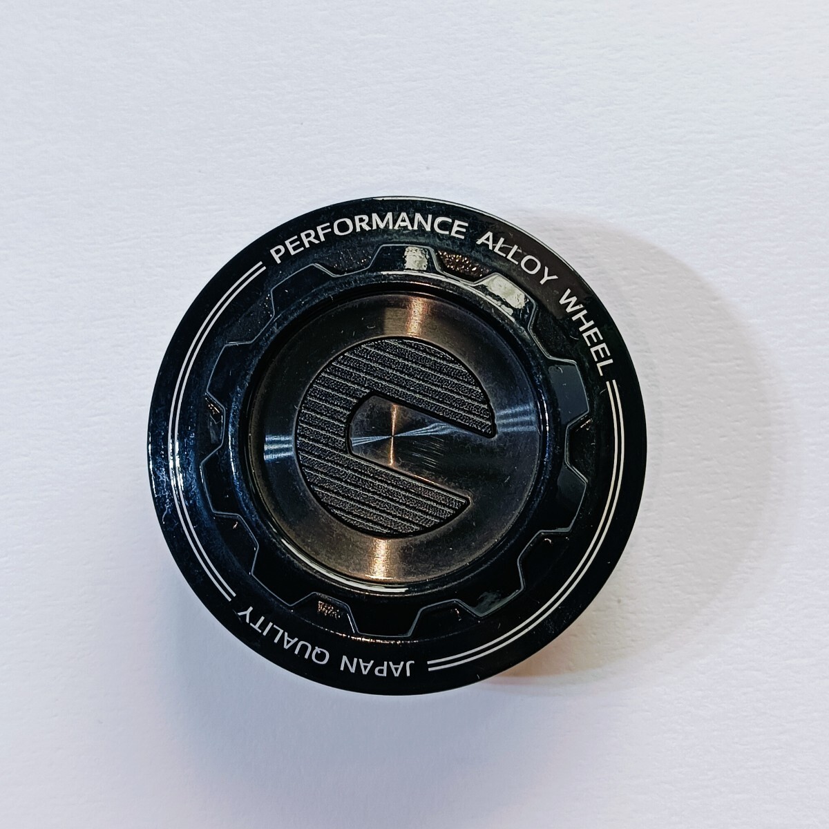 希少 ホイール センター キャップ 1個 performance alloy wheel ブラック 黒 55mm NATEC MS215-00008 エアロ カスタム ドレスアップ拍卖