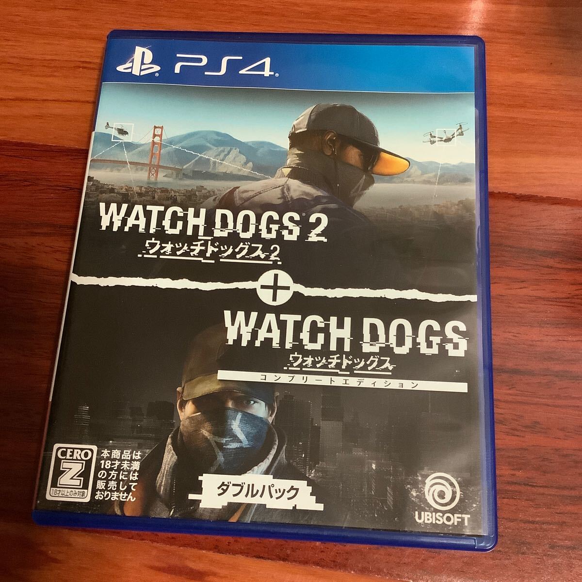 PS4ソフト ウォッチドッグス1+2 ダブルパック 中古拍卖