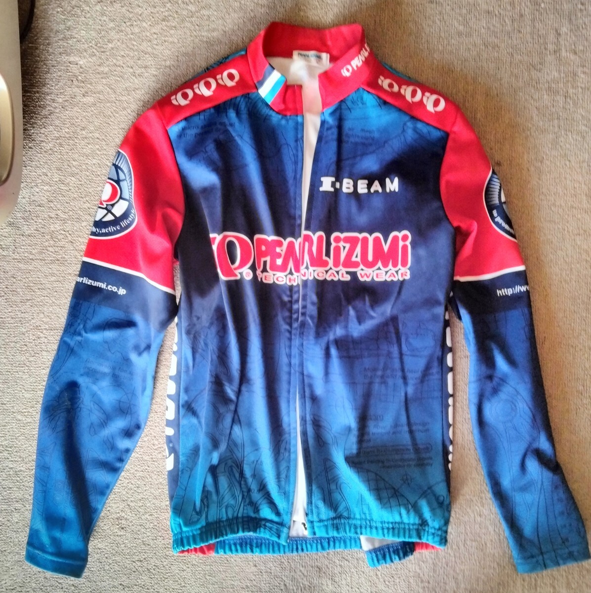 パールイズミ PEARL iZUMi サイクルジャージ ジャケット ジャージ サイクリング 自転車 レーシング ブルゾン マルチカラー i-beam拍卖