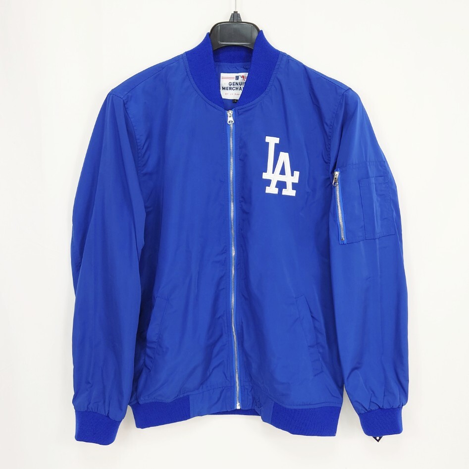 【XL】JH Design ボンバーナイロンジャケット ロサンゼルス ドジャースMLB公式拍卖