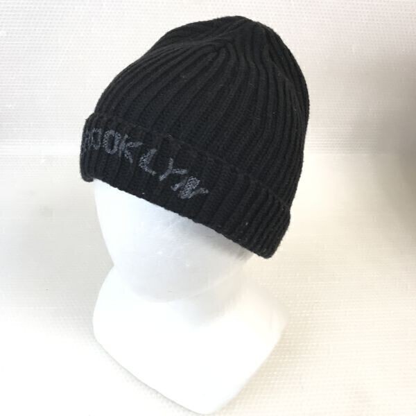 RAGEBLUE★ニット帽【57-59cm/黒/black】knit◆CB55拍卖