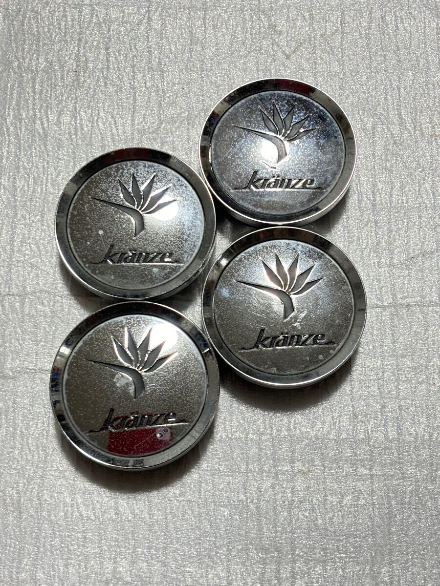 【260】WEDS ウェッズ Kranze クレンツェ ホイール用センターキャップ 4枚拍卖