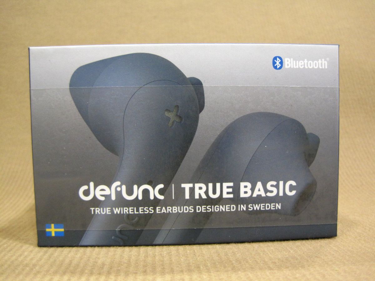M2-488■即決 未開封品 箱難あり defunc TRUE BASIC 完全ワイヤレスイヤホン拍卖