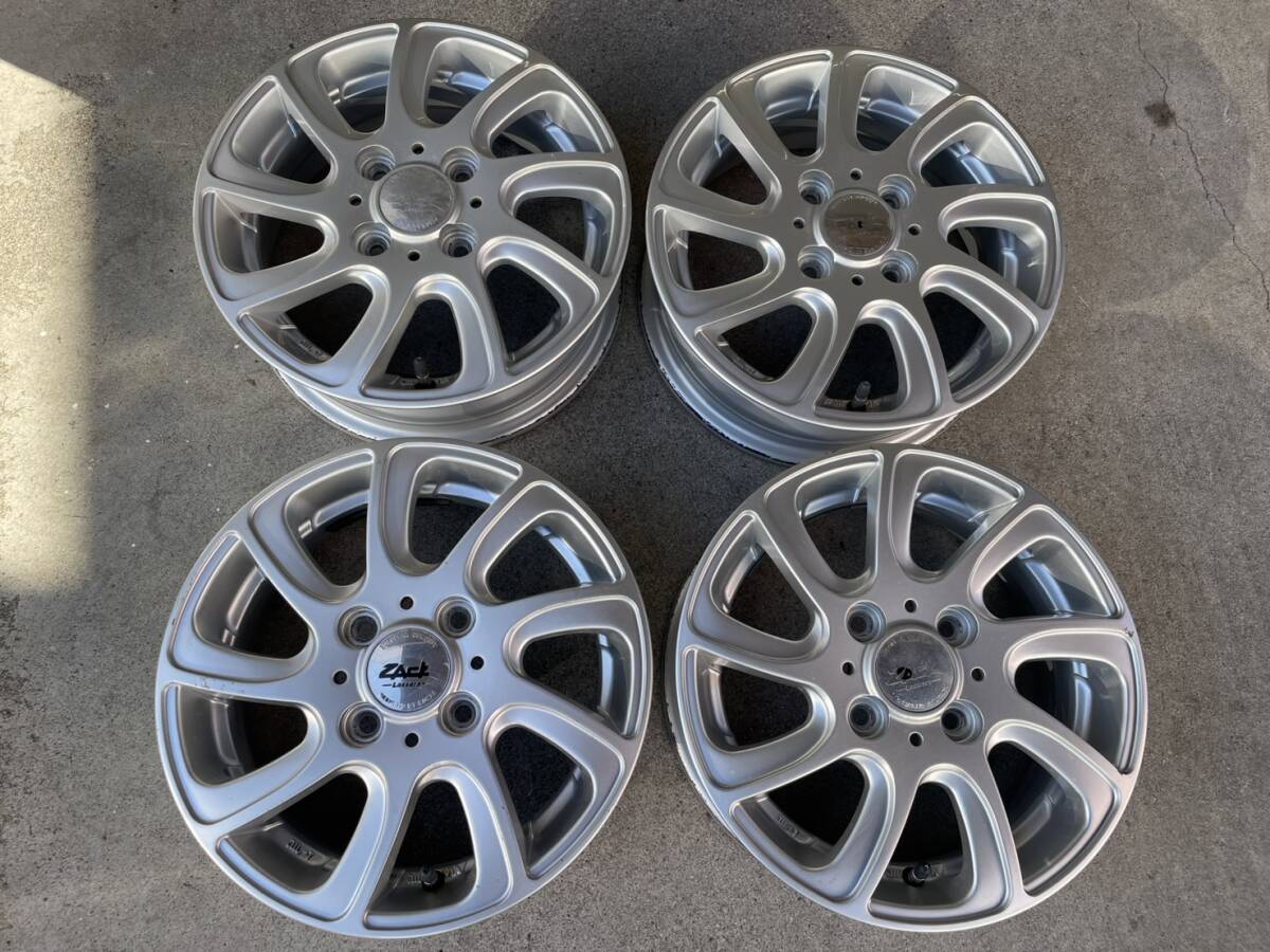 ザック Lassera 13インチ 4本セット 軽自動車 アルミホイール タント NBOX ワゴンR アルト ミラ 拍卖