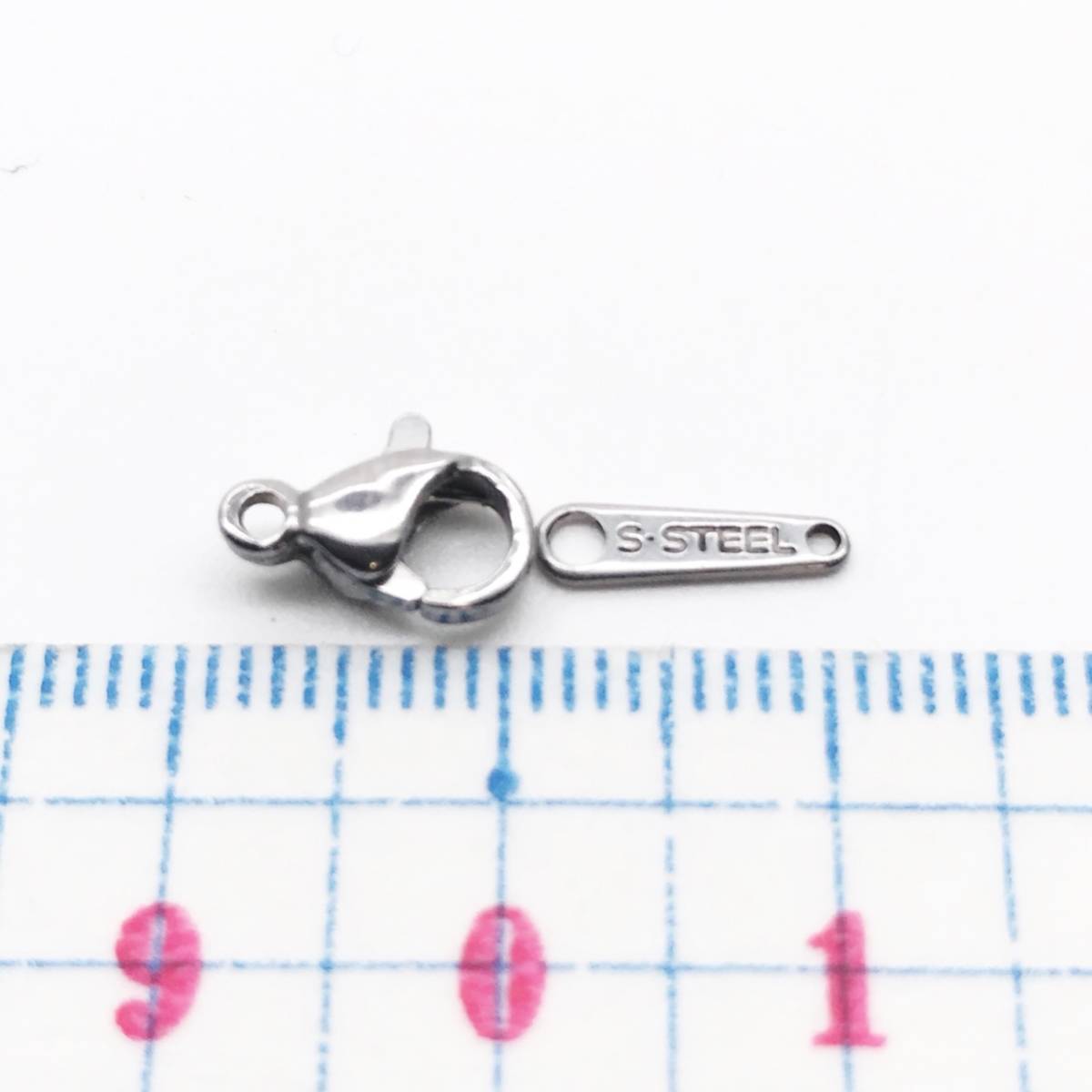 ステンレス ダルマカンとカニカン 小 5ペア拍卖