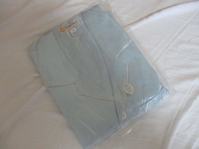 未使用 男性タイシルクパジャマ 水色 XXL 身長175cm~相当拍卖