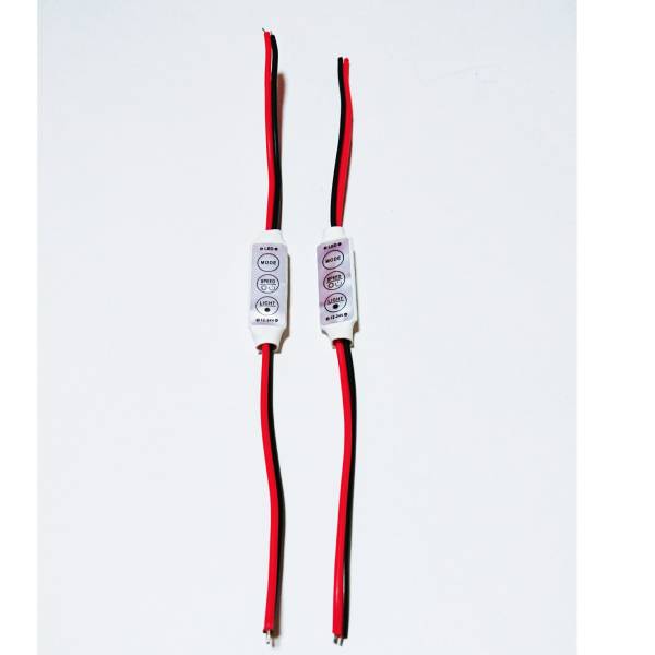 LED 3KEY コントローラー 12V~24V ON/ OFF 調光 点滅 2個SET ★動画あり★拍卖