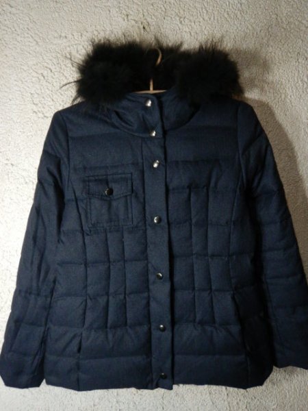 to7403 personea ペルソディア レディース ダウン パーカー ジャケット タヌキ ファー脱着可能拍卖