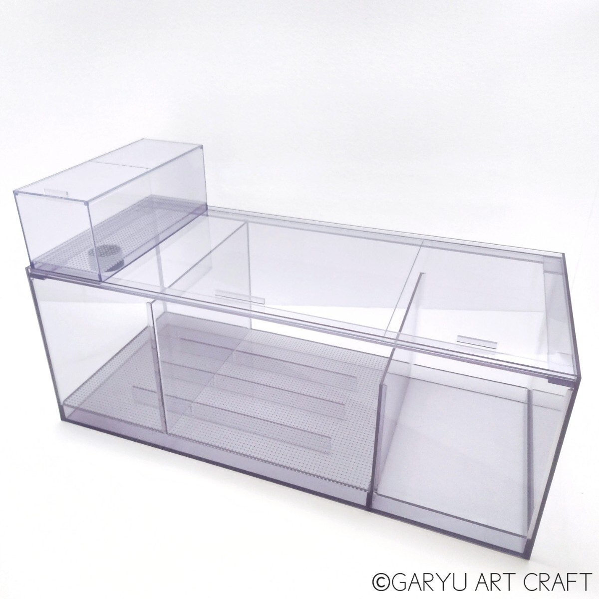 □国産3層式濾過槽□W900×D400×H350□BASIC-MODEL□GARYU ART CRAFT□ オーバーフロー水槽用□ウールボックス等完備□拍卖