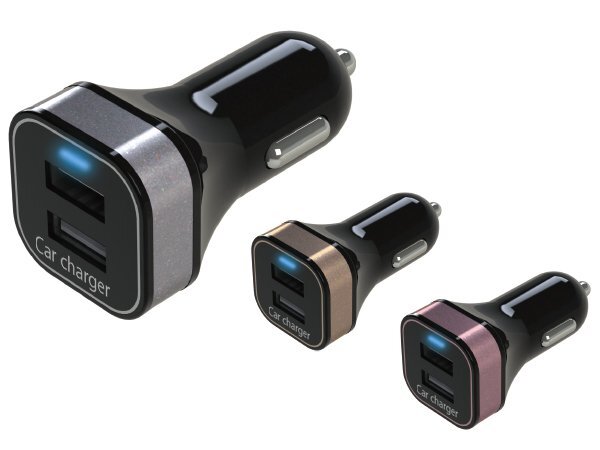 MADMAX カー用品 アークス スクエア 2.4A DC/USB充電器 シルバー(X-184)DC12/24V車兼用/ギャラクシー アンドロイド 携帯【送料800円】拍卖