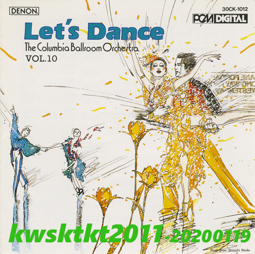 30CK-1012★コロムビア・ボールルーム・オーケストラ レッツ・ダンス VOL.10拍卖