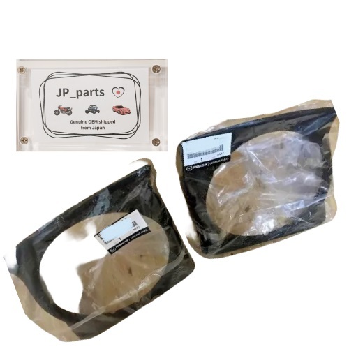 純正 MAZDA MIATA MX-5 ロードスター NA6C NA8C R&L SET ヘッドライトランプベゼルカバー拍卖