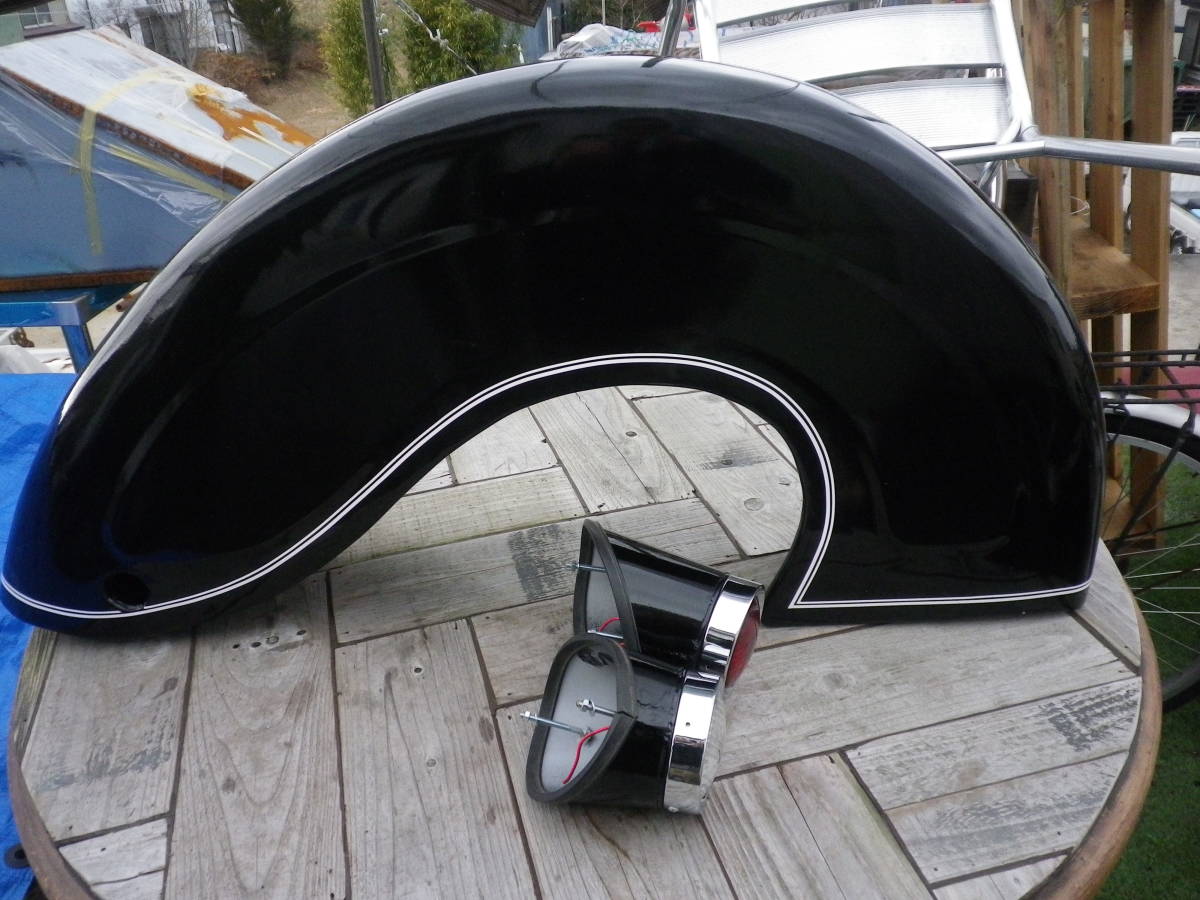 BMW シュタイフ TR500 LS200 サイドカー フェンダー 鋼製 新品 拍卖