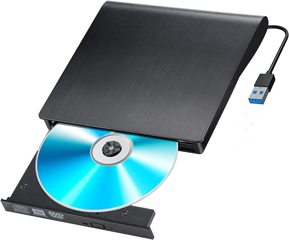 CD DVDドライブ 外付け USB3.0 CD/DVD読取・書込拍卖