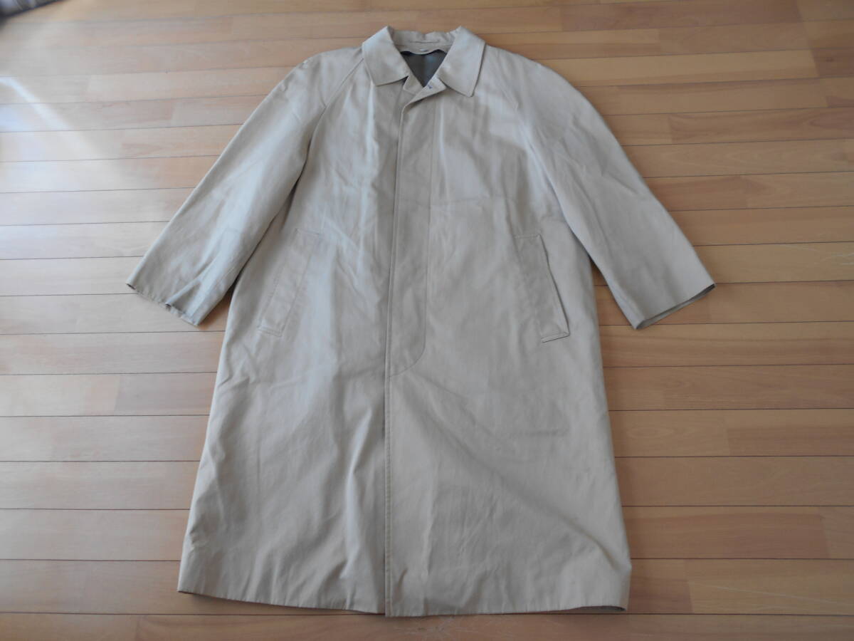 【特別価格】★五大陸byオンワード樫山 no.0205 綿100%ステンカラーコート&ライナー ★淡茶size6★拍卖