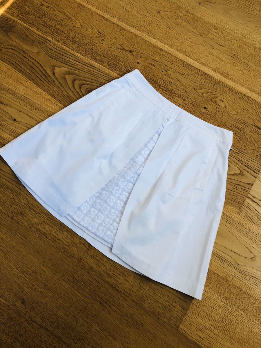 MAX&Co. 台形刺繍入りミニスカート 38拍卖