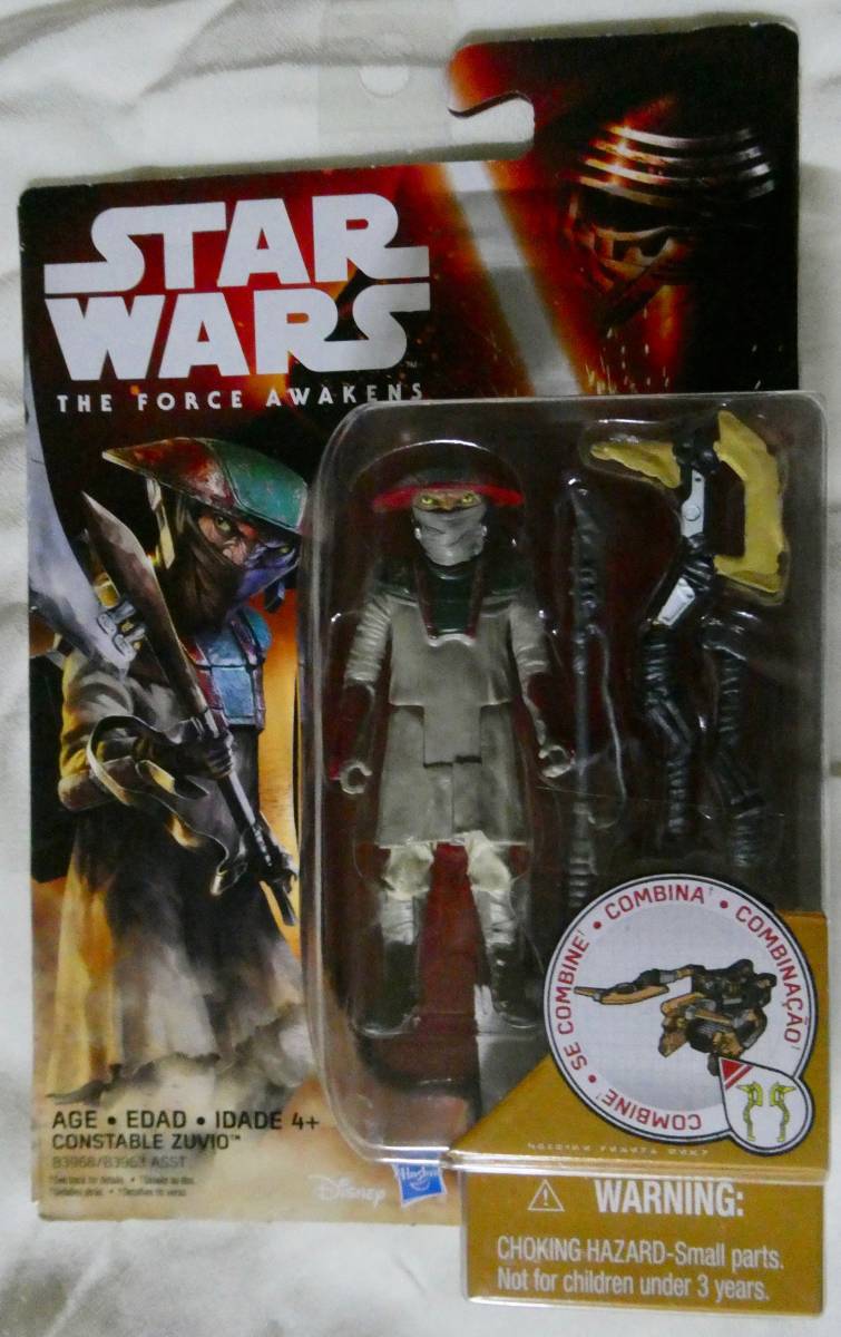 スターウォーズ フォースの覚醒 ベーシックフィギュア ズヴィオ フィギュア STAR WARS ディズニー拍卖