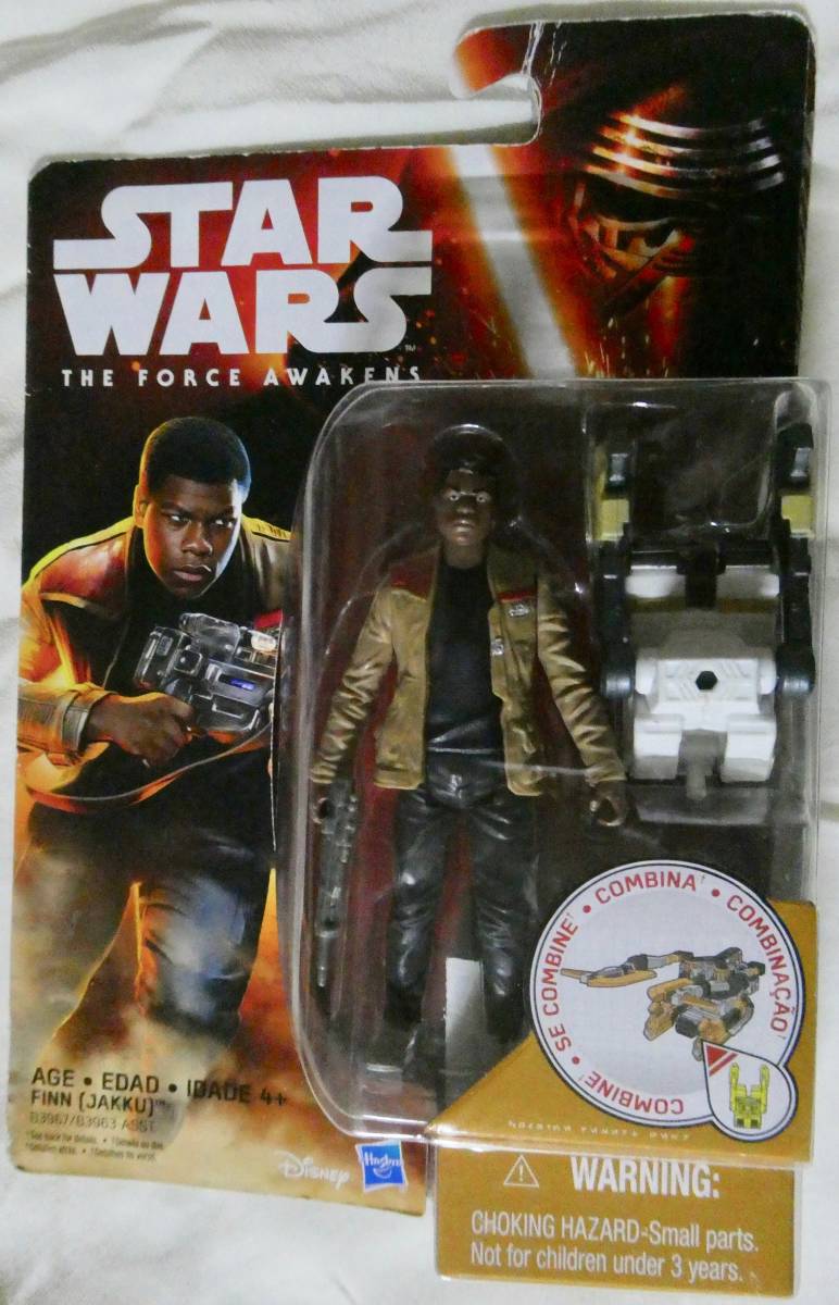 スターウォーズ フォースの覚醒 ベーシックフィギュア フィン フィギュア STAR WARS拍卖