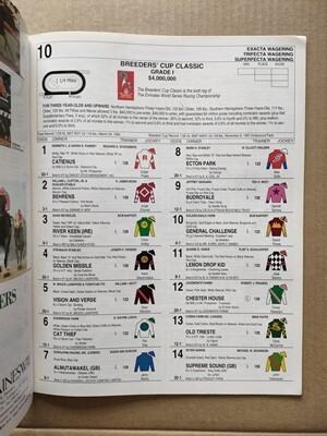 競馬 アメリカ レープロ1999 ブリーダーズカップ Zomaradah(Dubawiの母) Darling My Darling(フォーエバーヤングの祖母)出走拍卖