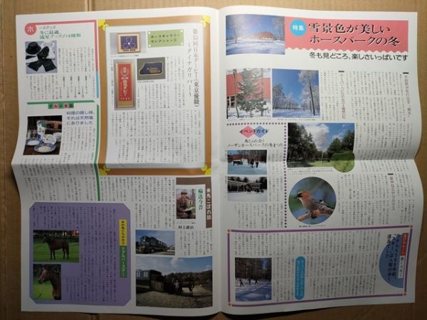 競馬 パンフ 社台グループNHP広報誌 1998 [ロサード新潟3歳S優勝 リアルバースデー ダイナガリバー拍卖