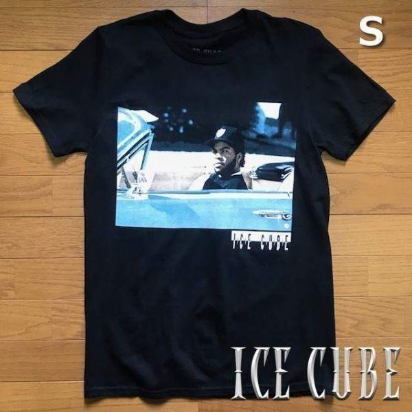 売切り【正規新品】アイスキューブ Ice Cube Tシャツ トップス カットソー プリントT【S】黒 新品 アメリカ買い付け 180718拍卖