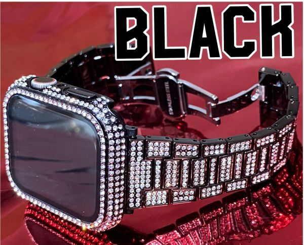 アップルウォッチ ステンベルト キラキラ カバー ケース メンズ レディース 38mm 40mm 41mm 42mm 44mm 45mm 46㎜ 49㎜ ultra SE拍卖