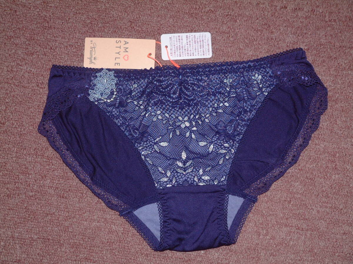 ★送料込み★トリンプ アモスタイル 光沢糸を使用した編みレースを配して華やかな印象のショーツ ジュエリーハント AMST1393 Mini JX M008拍卖