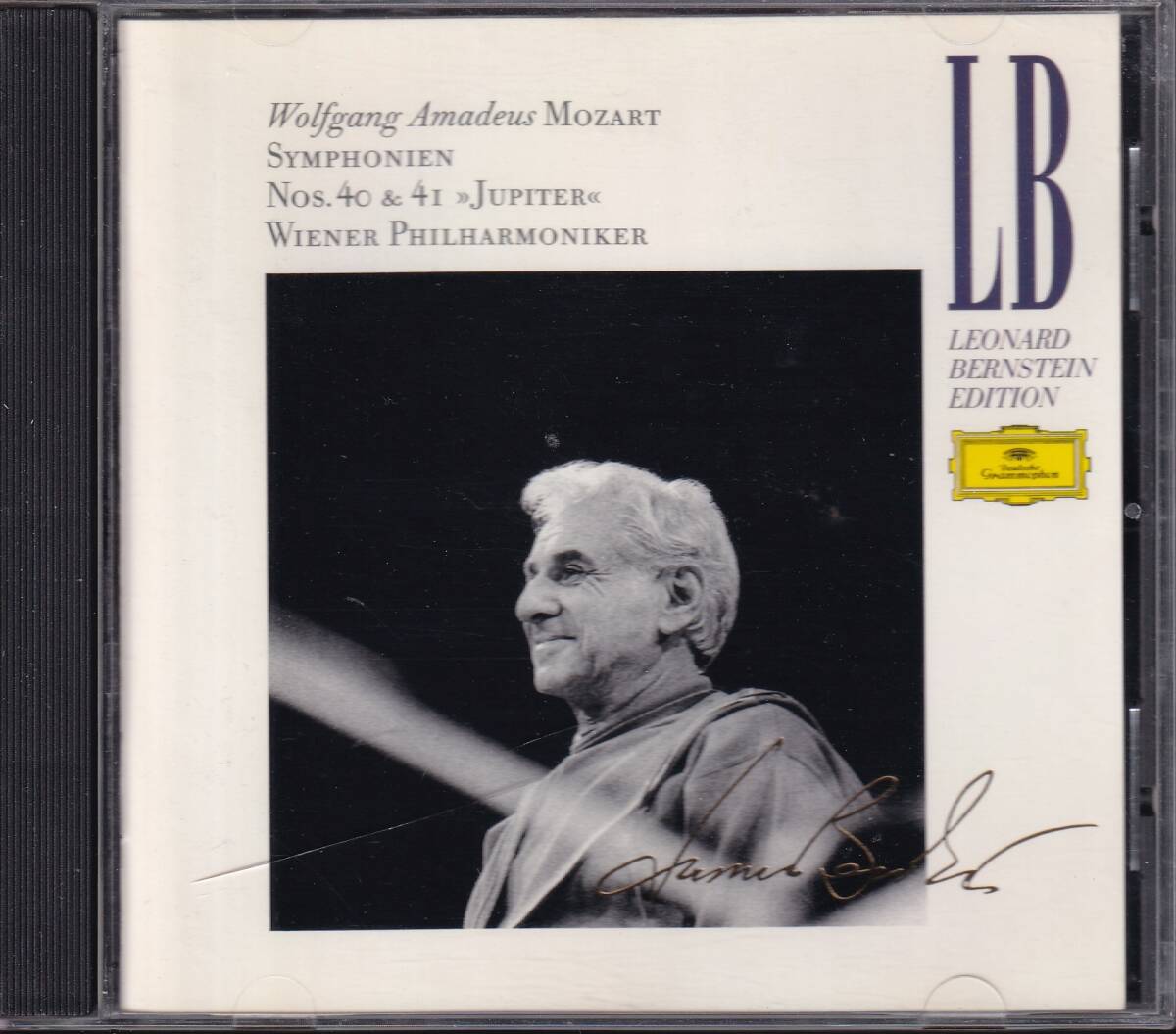 *【全面蒸着/フランス・プレス盤】バーンスタイン指揮ウィーン・フィル~モーツァルト:交響曲第40番,第41番『ジュピター』拍卖