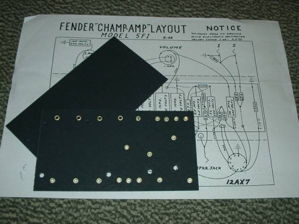 ツイード・チャンプ5F1 TweedChamp5F1 自作用サーキットボード拍卖