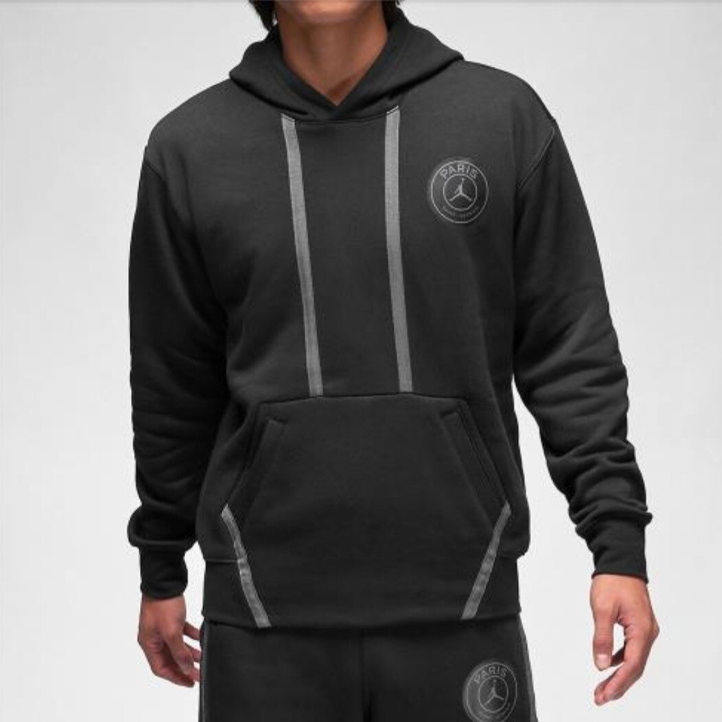 【新品】送料570円 2XLサイズ ナイキ パリSG×ジョーダン ハイブリッドフリースプルオーバー パーカー フーディー DZ2924-010 L512ficj拍卖