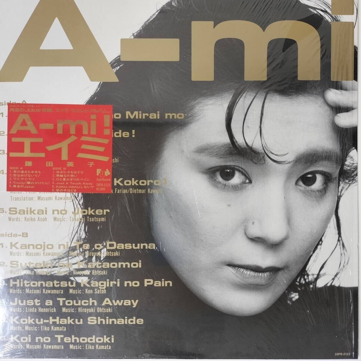 52411★美盤 A-mi! (鎌田英子) / A-mi! ※シュリンクあり(一部破れ)拍卖