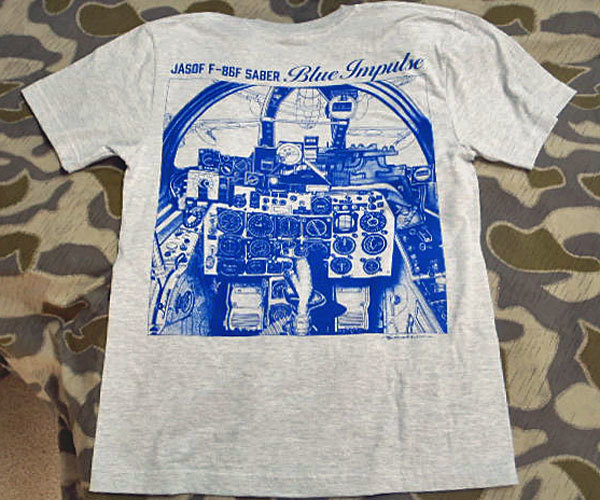 セール!!コックピットTシャツ F-86F セーバー ブルーインパルス拍卖