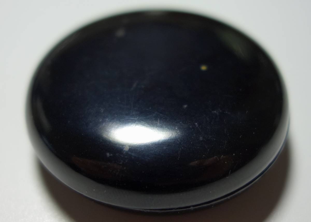 江戸末期 大名茶器 黒漆 沈香香合 花押入れ拍卖