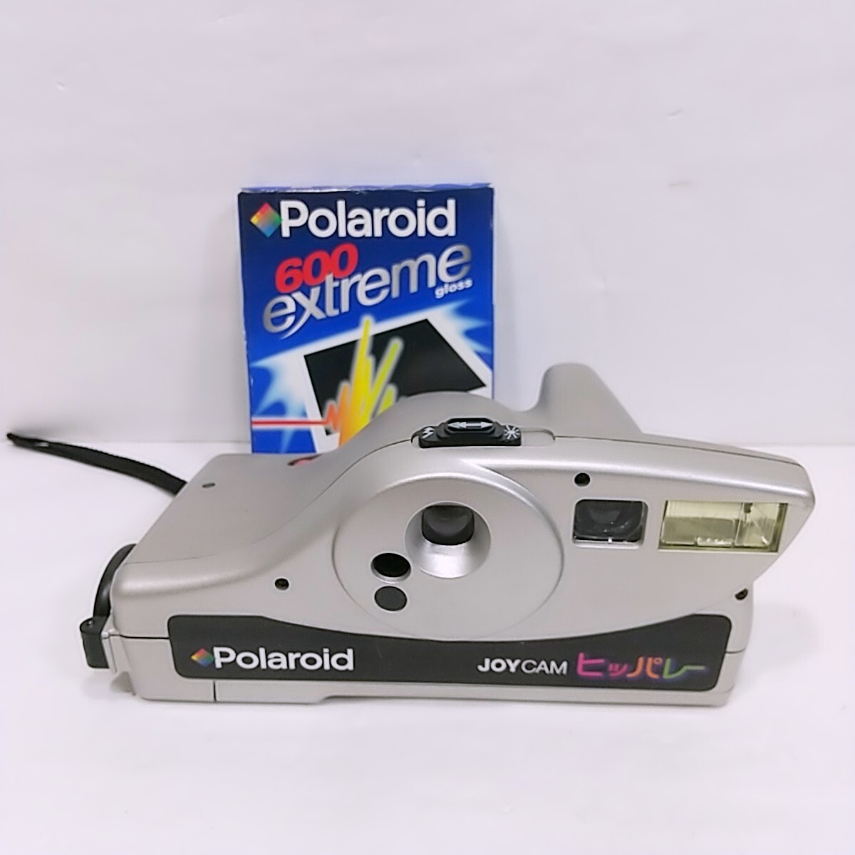 1円スタート 1円スタ ポラロイド JOYCAM ヒッパレー シルバーエディション ポラロイドカメラ フイルム ジャンク 現状販売拍卖