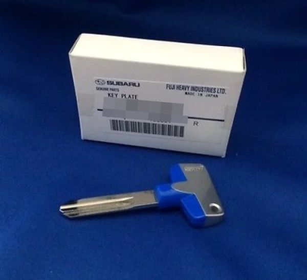 ★新品★ スバル純正 SUBARU インプレッサ GG GD GDB レガシィ B4 ツーリングワゴン STI ブランクキー チタン製1個拍卖