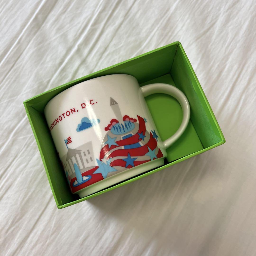 スターバックス Starbucks ★  WASHINGTON D.C  ワシントンD.C.  You are Here  マグカップ   ★ 新品拍卖