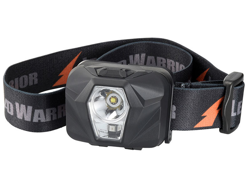 新品■オーム電機 LH-SH250RR-K ハイブリッドLEDヘッドライト LEAD WARRIOR 白色+赤色拍卖