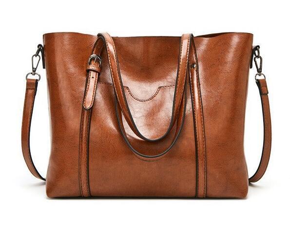 新作 トートバッグ トートバッグ レディース トートバッグ PUレザー トートバッグ バッグ レディース ブラウン拍卖