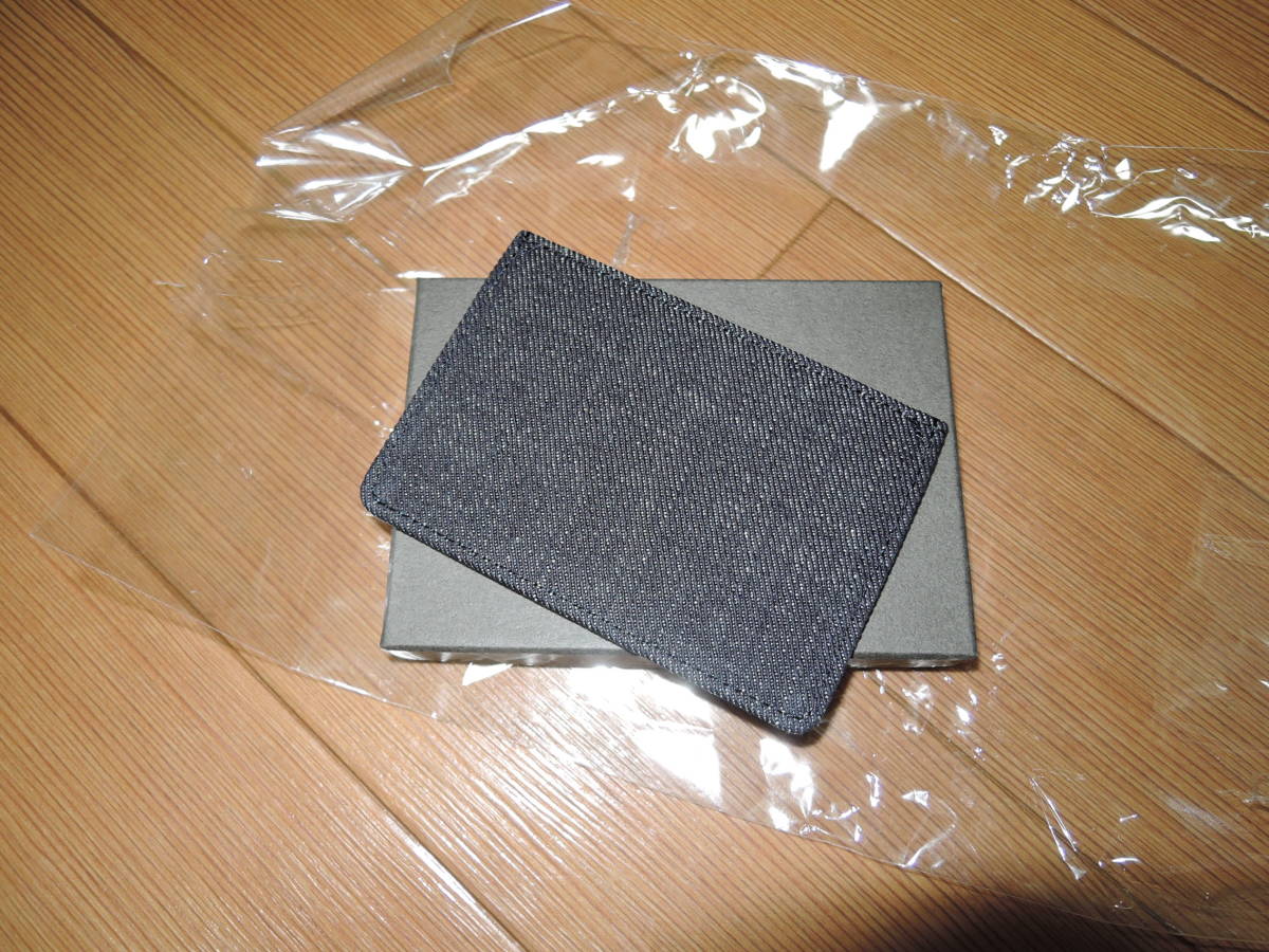 新品 TMT BIG HOLIDAY レザー カードケース 革デニム拍卖