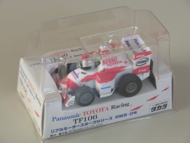 ◆TOYOTA【トヨタ TF106 F1 チョロQ RMS-04】ブリスターに割れあり◆拍卖