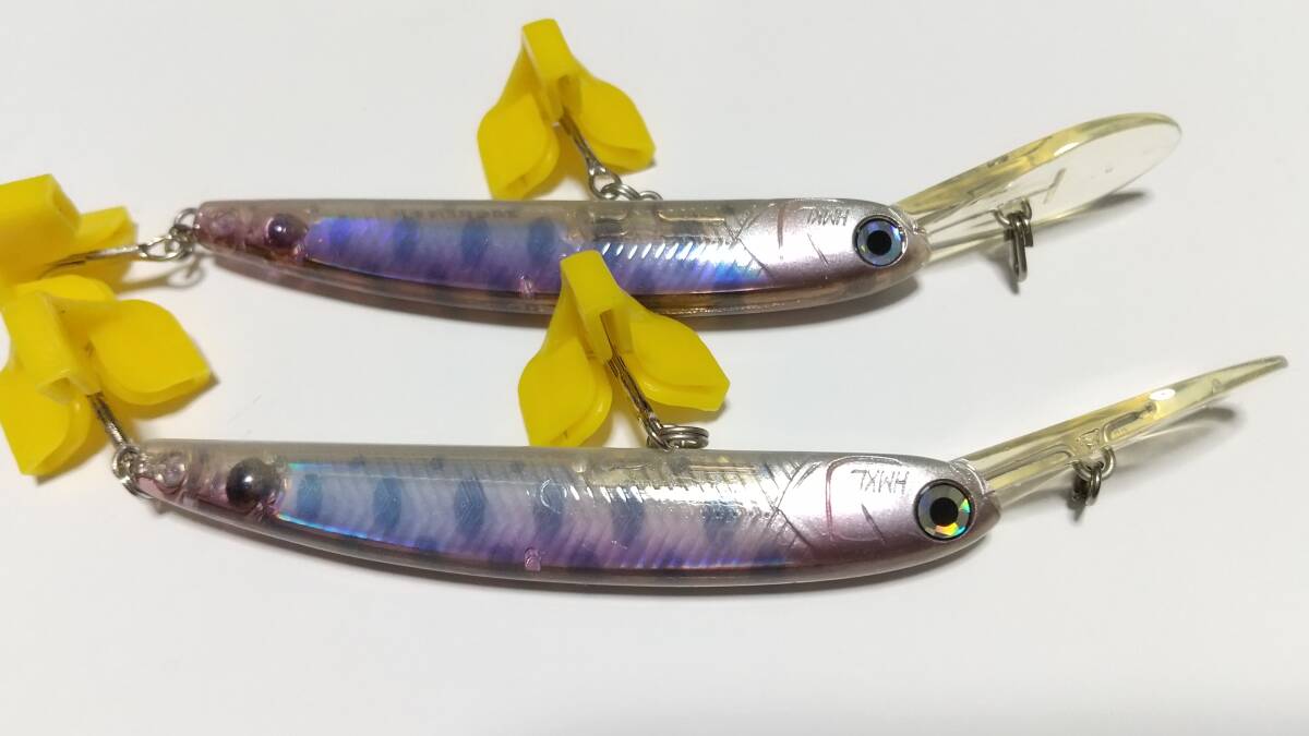 7 ザッガー65 ヤマメ 2個 ZAGGER ハンクル HMKL ミノー MINNOW トラウト 泉 Minnow Trout 管釣り エリア BOX保管の未使用拍卖