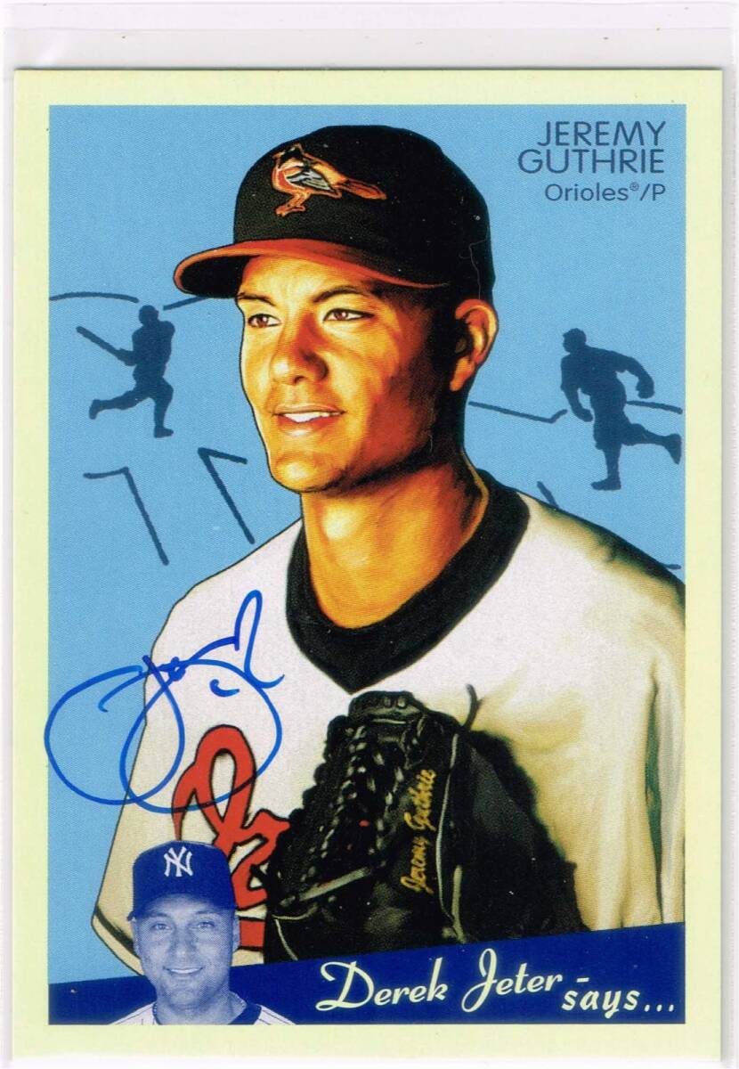 MLB 2008 UD Goudey Goudeygraphs Autograph #GG-JG Jeremy Guthrie Auto Upper Deck 直筆サイン ジェレミー・ガスリー拍卖