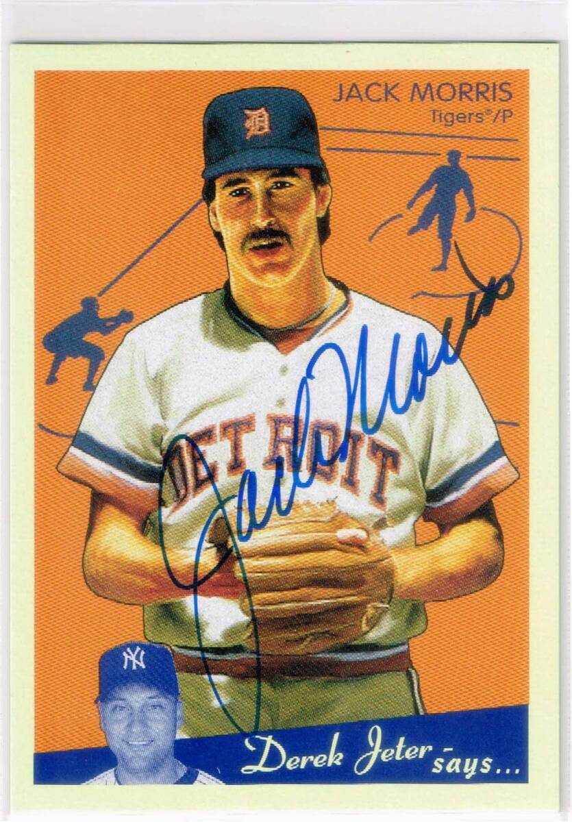 MLB 2008 UD Goudey Goudeygraphs Autograph #GG-MO Jack Morris Auto Upper Deck 直筆サイン ジャック・モリス拍卖